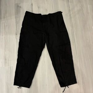 Men's Military Surplus Black Cargo Pants